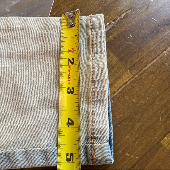 Lanca Perfume Light Wash Jeans Stretch Distressed Brazilian 36 Skinny - Picture 12 of 14